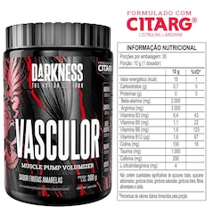 Pré Treino Vasculor Muscle Pump Volumizer 300g - Foto 2