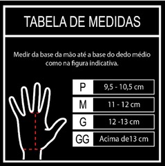 Luva Palmar Hand Grip Duo Face - NC Extreme - Foto 2