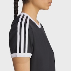 Vestido adidas Adicolor Três Listras Black White Feminino - Foto 3