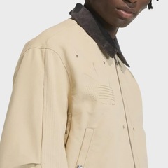 Jaqueta Masculina Bomber adidas Premium Essentials Stone Khaki - Foto 3