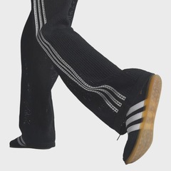 Calça Adidas Crochê Firebird Black Feminina - Foto 4