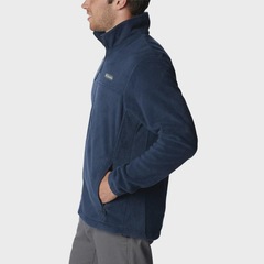 Jaqueta Masculina Columbia Steens Mountain Full Zip 2.0 Navy - Foto 3