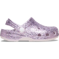 Sandália Crocs Classic Chunky Glitter Clog T - Infantil - Foto 1