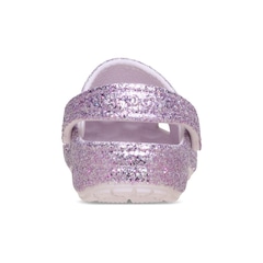 Sandália Crocs Classic Chunky Glitter Clog T - Infantil - Foto 6
