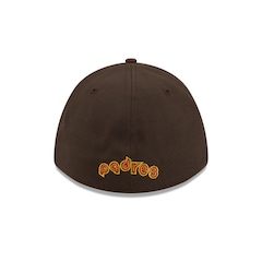 Boné Unissex New Era 39THIRTY M-Crown San Diego Padres MLB Aba Curva - Foto 5