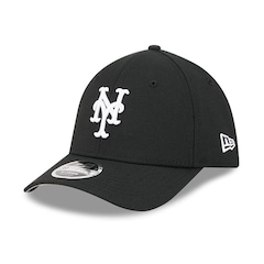 Boné Unissex New Era 39THIRTY M-Crown New York Mets MLB Aba Curva - Foto 1