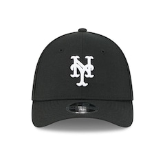 Boné Unissex New Era 39THIRTY M-Crown New York Mets MLB Aba Curva - Foto 2