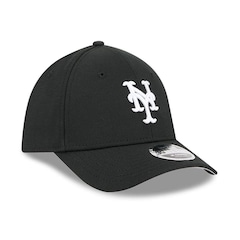 Boné Unissex New Era 39THIRTY M-Crown New York Mets MLB Aba Curva - Foto 3