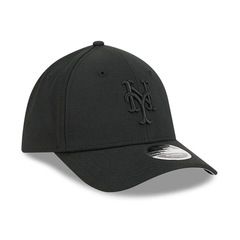 Boné Unissex New Era 39THIRTY M-Crown New York Mets MLB Aba Curva - Foto 3