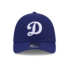 Boné Unissex New Era 39THIRTY M-Crown Los Angeles Dodgers MLB Aba Curva - Foto 2