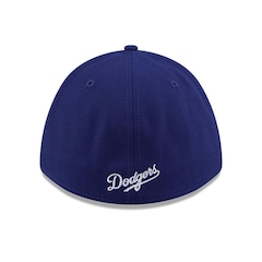 Boné Unissex New Era 39THIRTY M-Crown Los Angeles Dodgers MLB Aba Curva - Foto 4