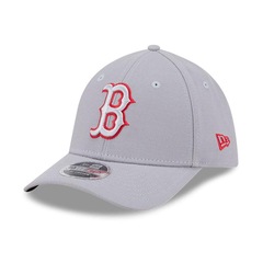 Boné Unissex New Era 39THIRTY M-Crown Boston Red Sox MLB Aba Curva - Foto 1