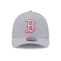 Boné Unissex New Era 39THIRTY M-Crown Boston Red Sox MLB Aba Curva - Foto 2