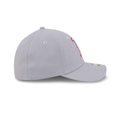 Boné Unissex New Era 39THIRTY M-Crown Boston Red Sox MLB Aba Curva - Foto 6