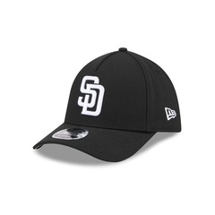 Boné Unissex New Era 39THIRTY M-Crown A-Frame San Diego Padres MLB Aba Curva - Foto 1