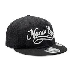 Boné Unissex New Era 9FIFTY Retro Crown Branded Aba Reta - Foto 3