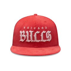 Boné Unissex New Era 9FIFTY Chicago Bulls NBA Aba Reta - Foto 2