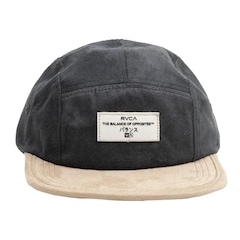 Boné Unissex RVCA Balance 5 Panels WT26 Aba Reta - Foto 3