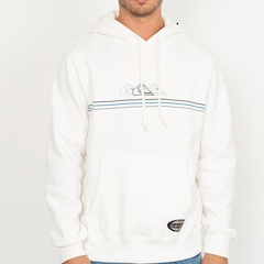 Jaqueta de Moletom com Capuz Quiksilver Canguru Emb Three Logo - Masculino - Foto 1