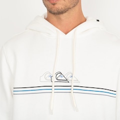 Jaqueta de Moletom com Capuz Quiksilver Canguru Emb Three Logo - Masculino - Foto 3