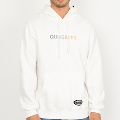 Blusão de Moletom com Capuz Quiksilver Canguru Gradient Type Antique - Masculino - Foto 1