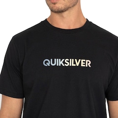 Camiseta Quiksilver Gradient Type Antique - Masculina - Foto 3
