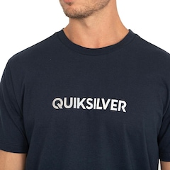 Camiseta Quiksilver Gradient Type Antique - Masculina - Foto 3
