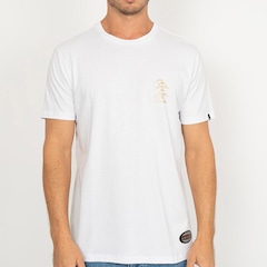 Camiseta Quiksilver Chrome Three Logo - Masculina - Foto 1