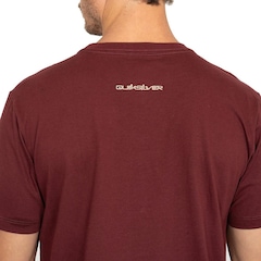 Camiseta Quiksilver Chrome Three Logo - Masculina - Foto 4