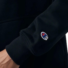 Blusa de Moletom Champion Hoodie Athletic Mini Script - Masculina - Foto 6