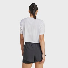 Camiseta adidas Boxy Treino - Feminino - Foto 3