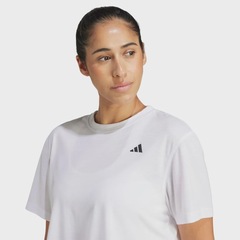 Camiseta adidas Boxy Treino - Feminino - Foto 4