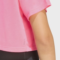 Camiseta adidas Boxy Treino - Feminino - Foto 5