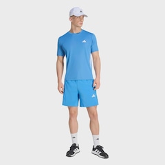 Camiseta adidas Workout Essentials Base 3 Listras - Masculina - Foto 1