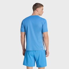 Camiseta adidas Workout Essentials Base 3 Listras - Masculina - Foto 2