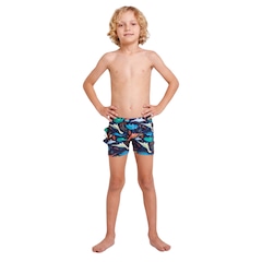Shorts Dino Tip Top Com Estampa - Infantil - Foto 2