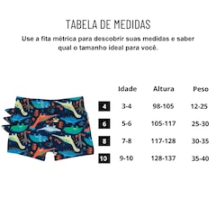 Shorts Dino Tip Top Com Estampa - Infantil - Foto 4