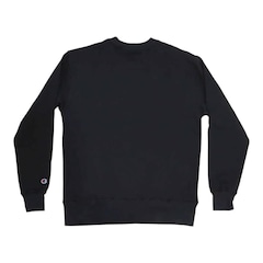 Blusa de Moletom Champion Crewneck Athletic Mini Script - Masculina - Foto 2