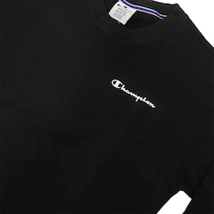 Blusa de Moletom Champion Crewneck Athletic Mini Script - Masculina - Foto 3