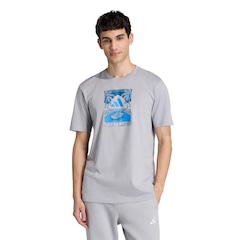 Camiseta Adidas Summer Slides Relax Masculina - Foto 1