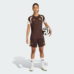 Short de Treino TIRO26 Competition Flamengo Adidas Feminino - Foto 4