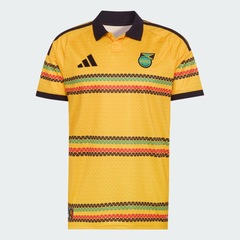 Camisa Jamaica I 26/27 x Bob Marley Adidas Masculina - Foto 2