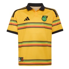 Camisa Jamaica I 26/27 x Bob Marley Adidas Infantil - Foto 1