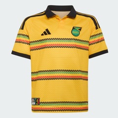 Camisa Jamaica I 26/27 x Bob Marley Adidas Infantil - Foto 2