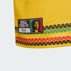 Camisa Jamaica I 26/27 x Bob Marley Adidas Infantil - Foto 5