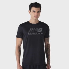 Camiseta New Balance Multi Color Performance Masculina - Foto 2