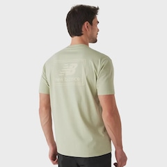 Camiseta New Balance Woven Label Masculina - Foto 3