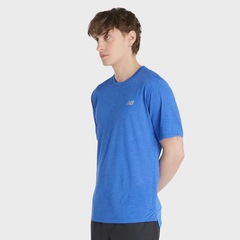 Camiseta New Balance Athletics Run Masculina - Foto 3