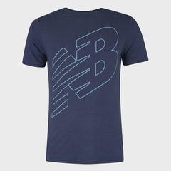 Camiseta New Balance Logo Performance Masculina - Foto 1