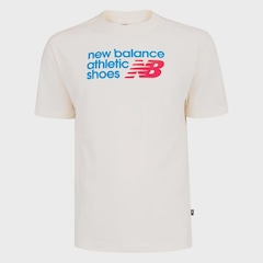 Camiseta New Balance Athletics Relaxed Premium Masculina - Foto 4